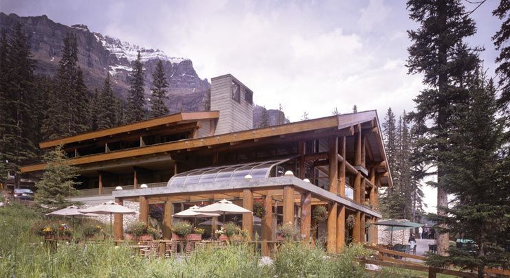 Moraine Lake Lodge Lake Louise Buitenkant foto