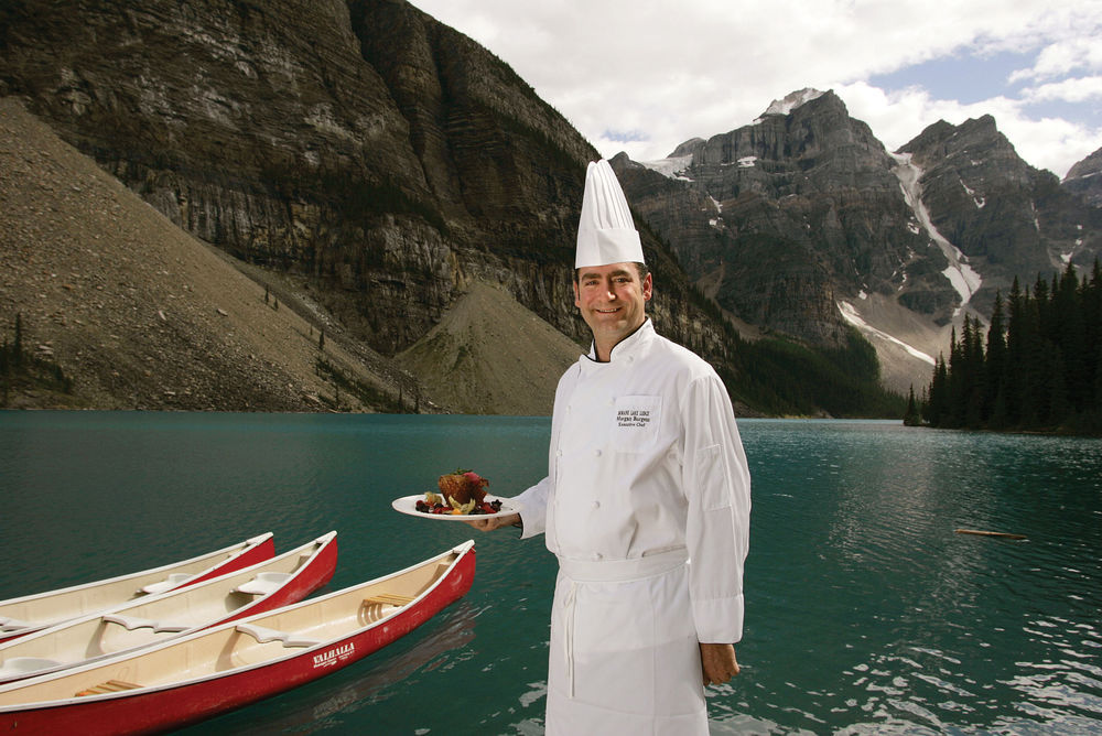 Moraine Lake Lodge Lake Louise Buitenkant foto