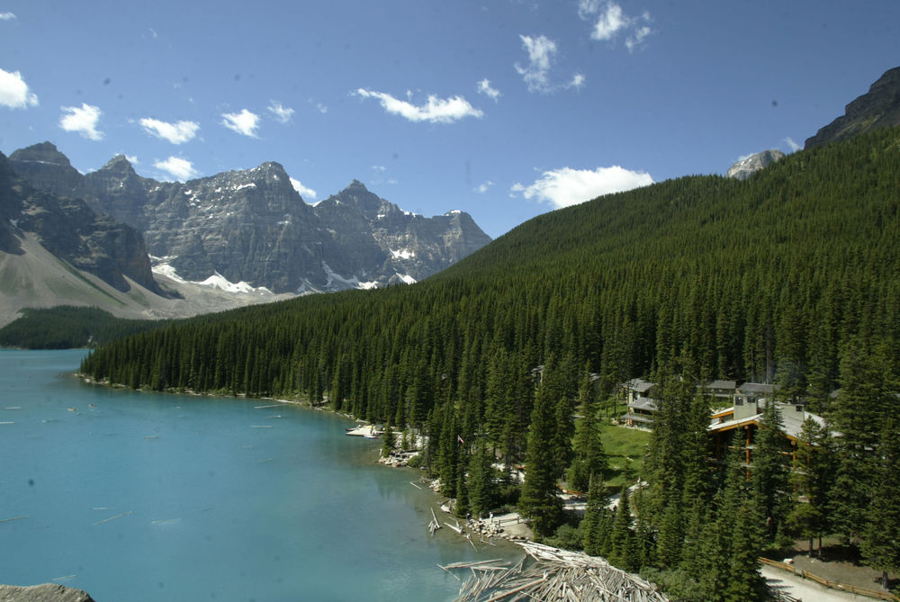 Moraine Lake Lodge Lake Louise Buitenkant foto